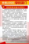 学校简介海报