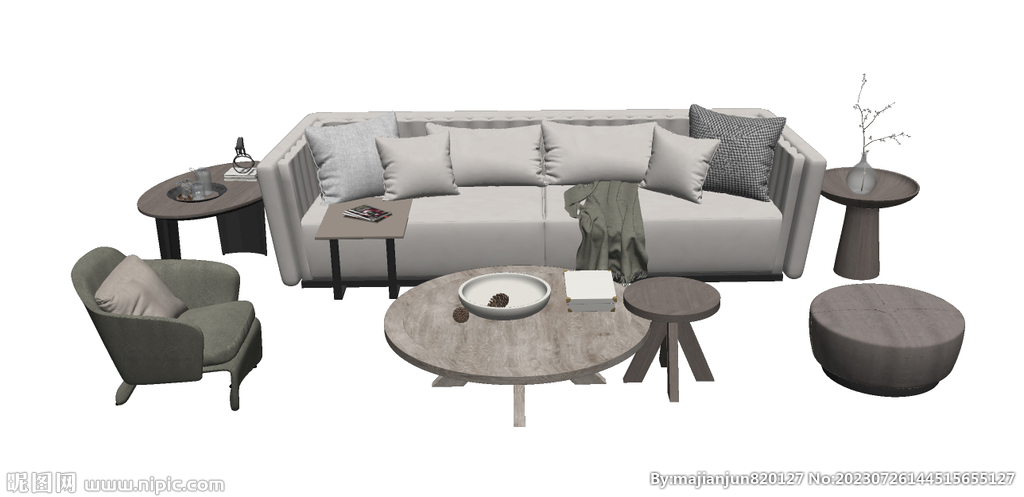 家具沙发模型