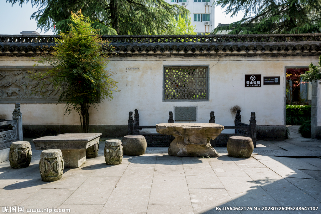古建筑花园