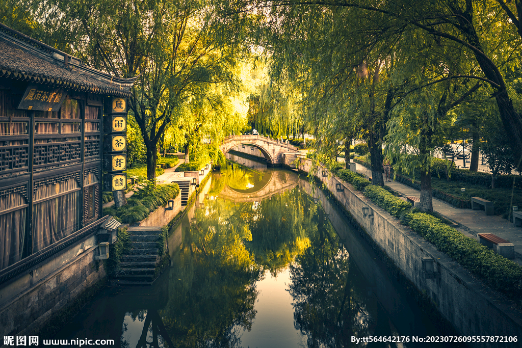绍兴古城水道