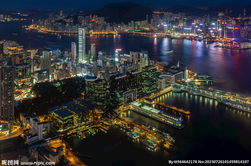 城市夜景图片