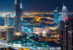 都市建筑夜景  
