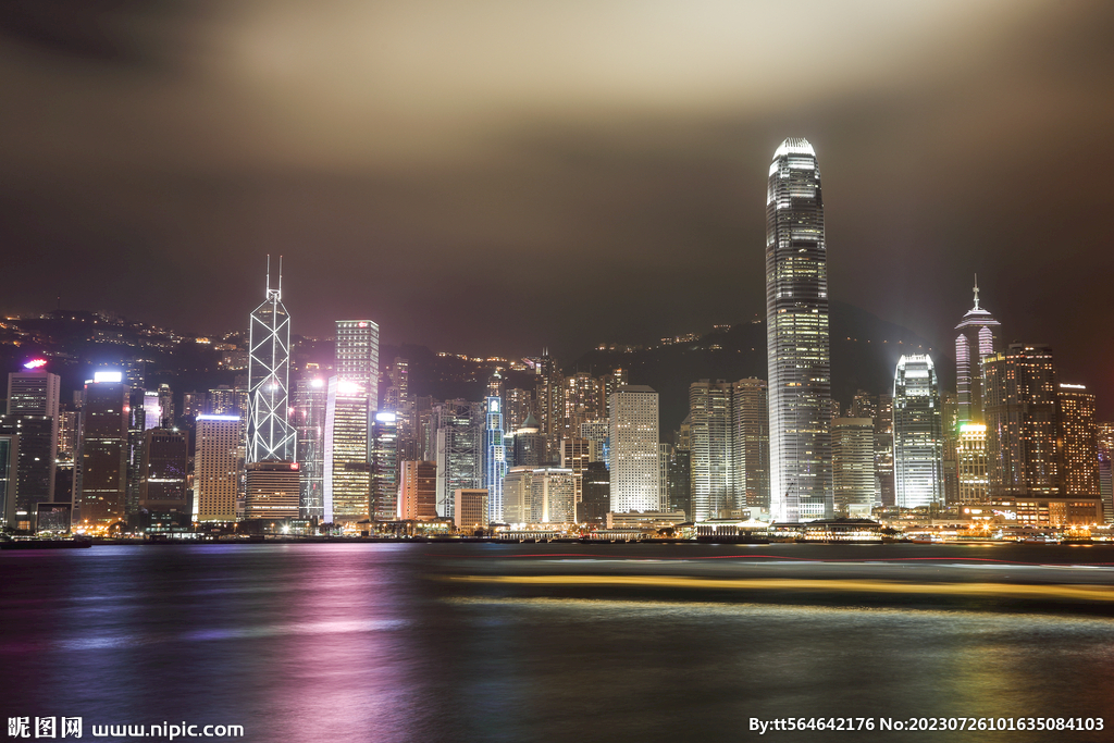 繁华都市夜景