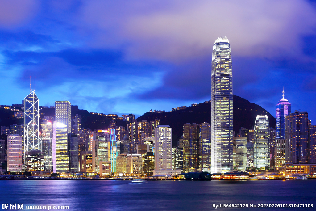 繁华都市夜景
