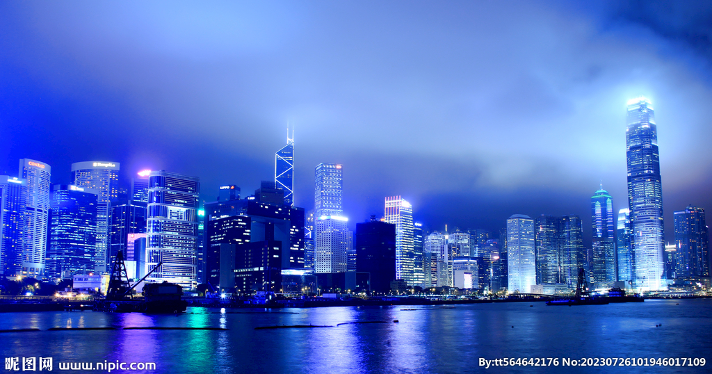 繁华都市夜景