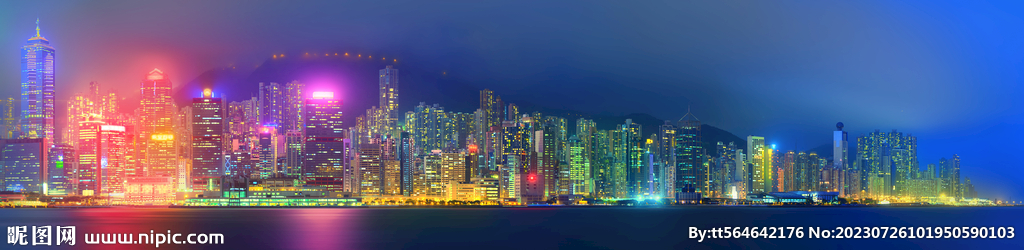繁华都市夜景