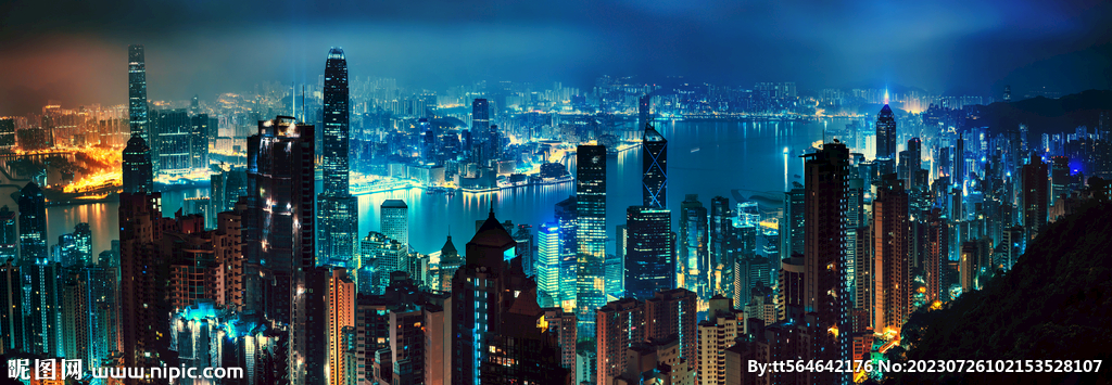 都市建筑夜景