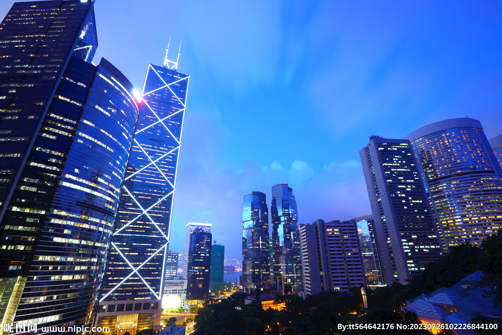 都市建筑夜景