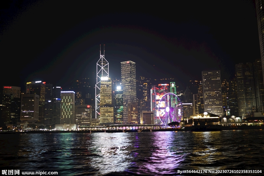 城市夜景图片
