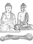 佛祖白描