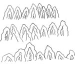 山白描