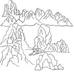 山白描