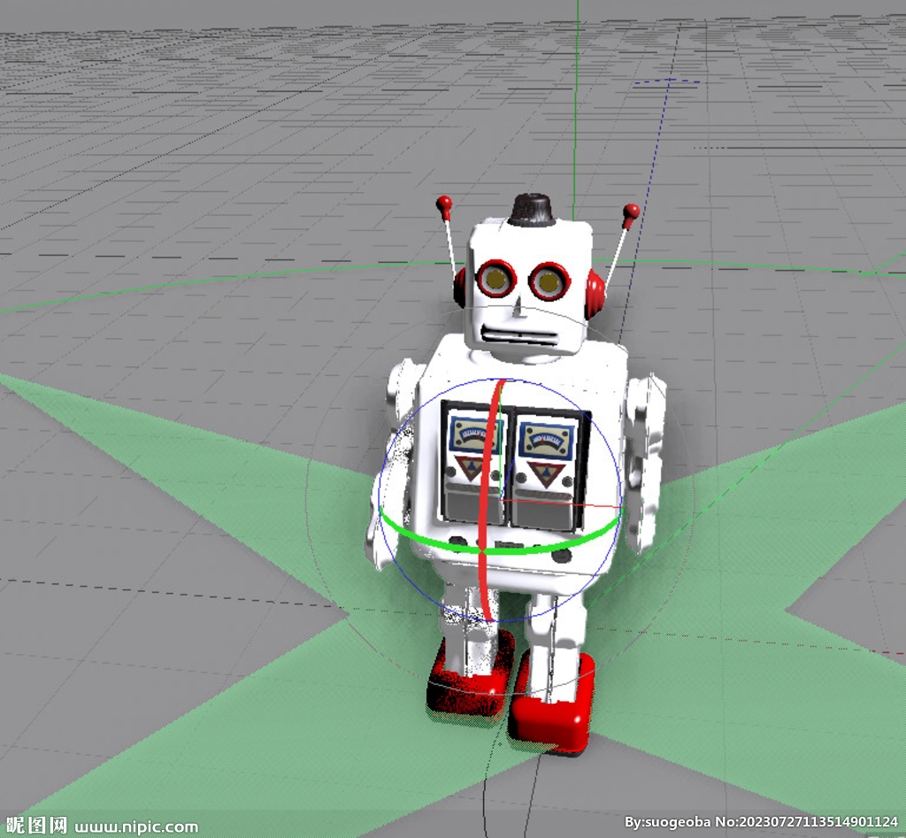 C4D模型 机器人