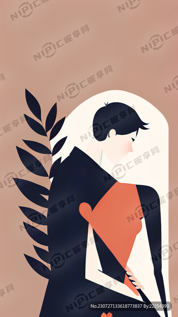 相亲公司海报简约浪漫