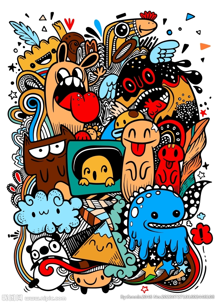 矢量创意设计插画