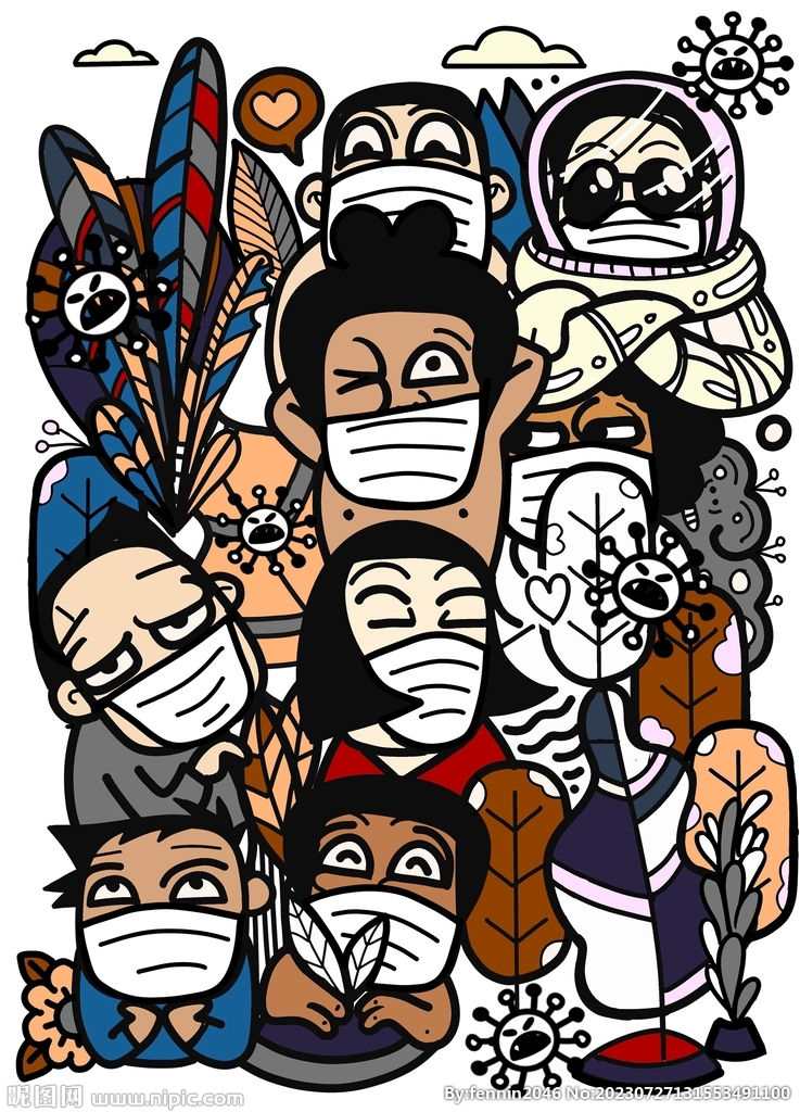 矢量创意设计插画