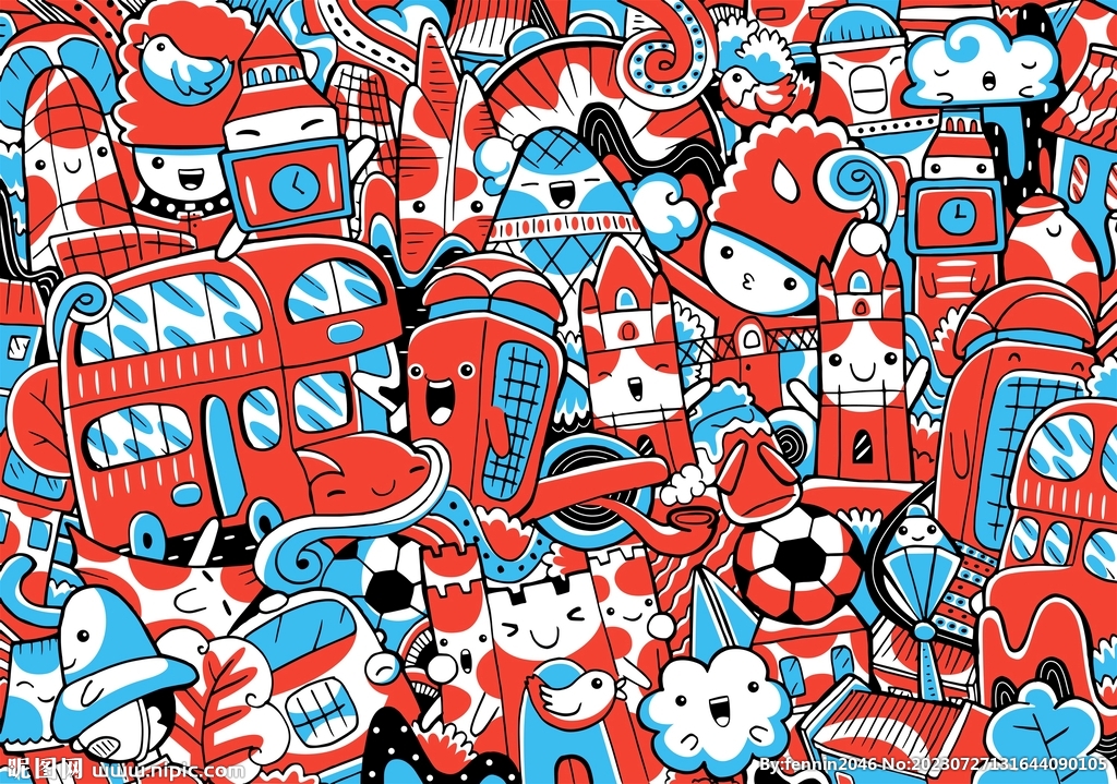 矢量创意设计插画