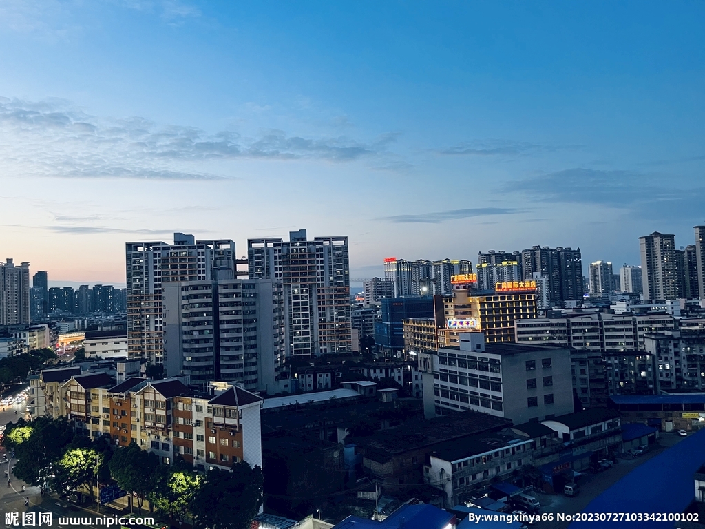 南宁城市 夜景