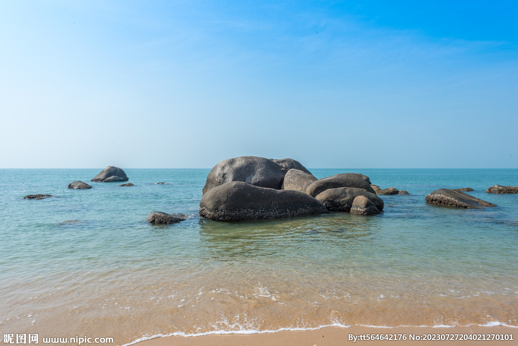 海南三亚海滨风光