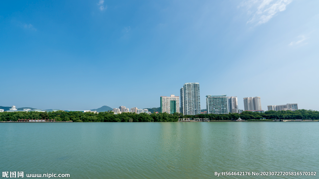 海南三亚城市风光