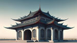 仿生建筑科幻建筑