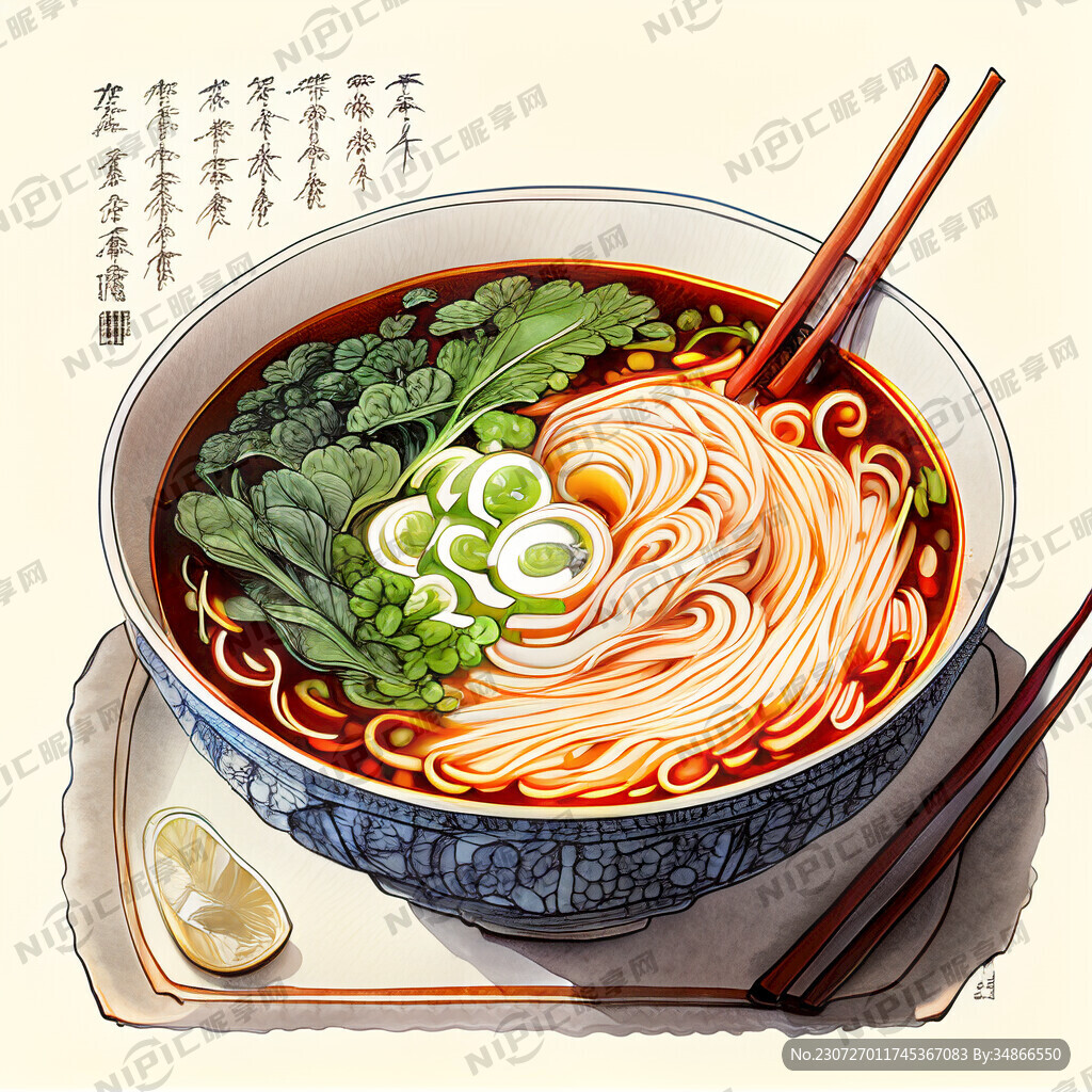 冒菜米线 图片有碗 有米线