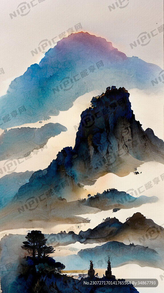 云南景色 彩云 神圣 飘渺