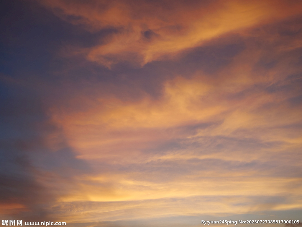 晚霞天空