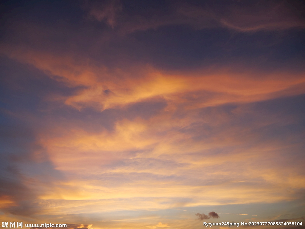 晚霞天空