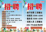 小院酸奶招聘海报