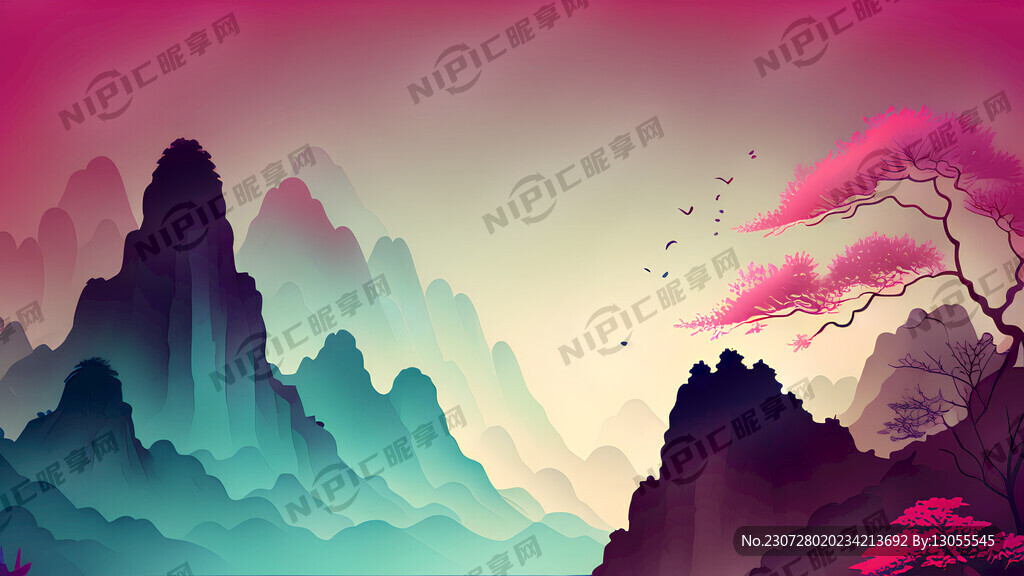 渐变  色背景