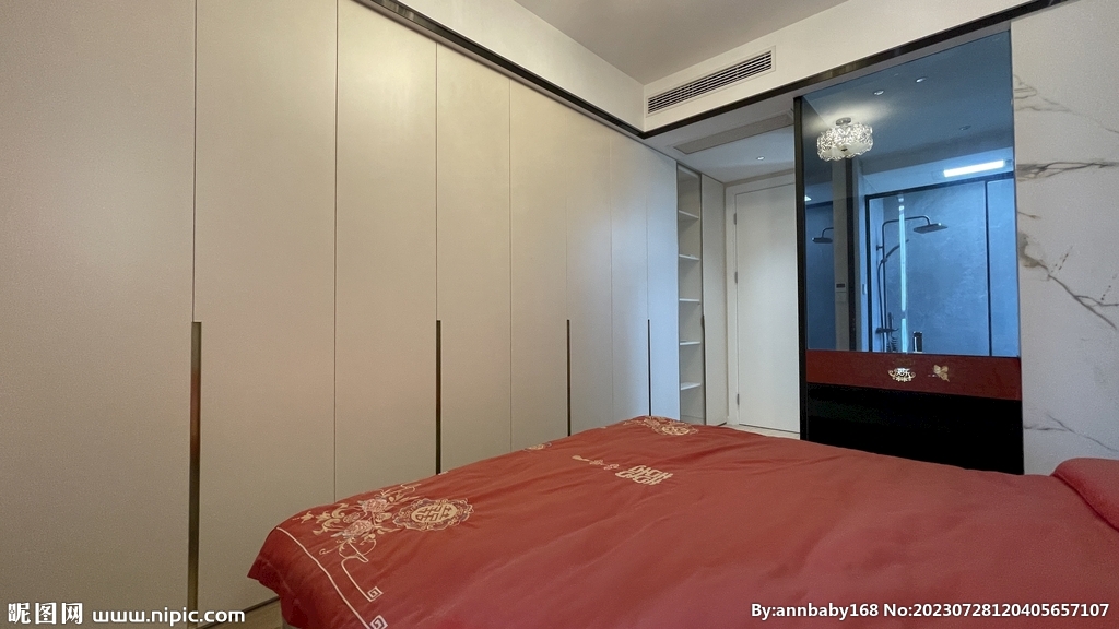 卧室房间装修摄影图__室内摄影_建筑园林_摄影图库_昵图网