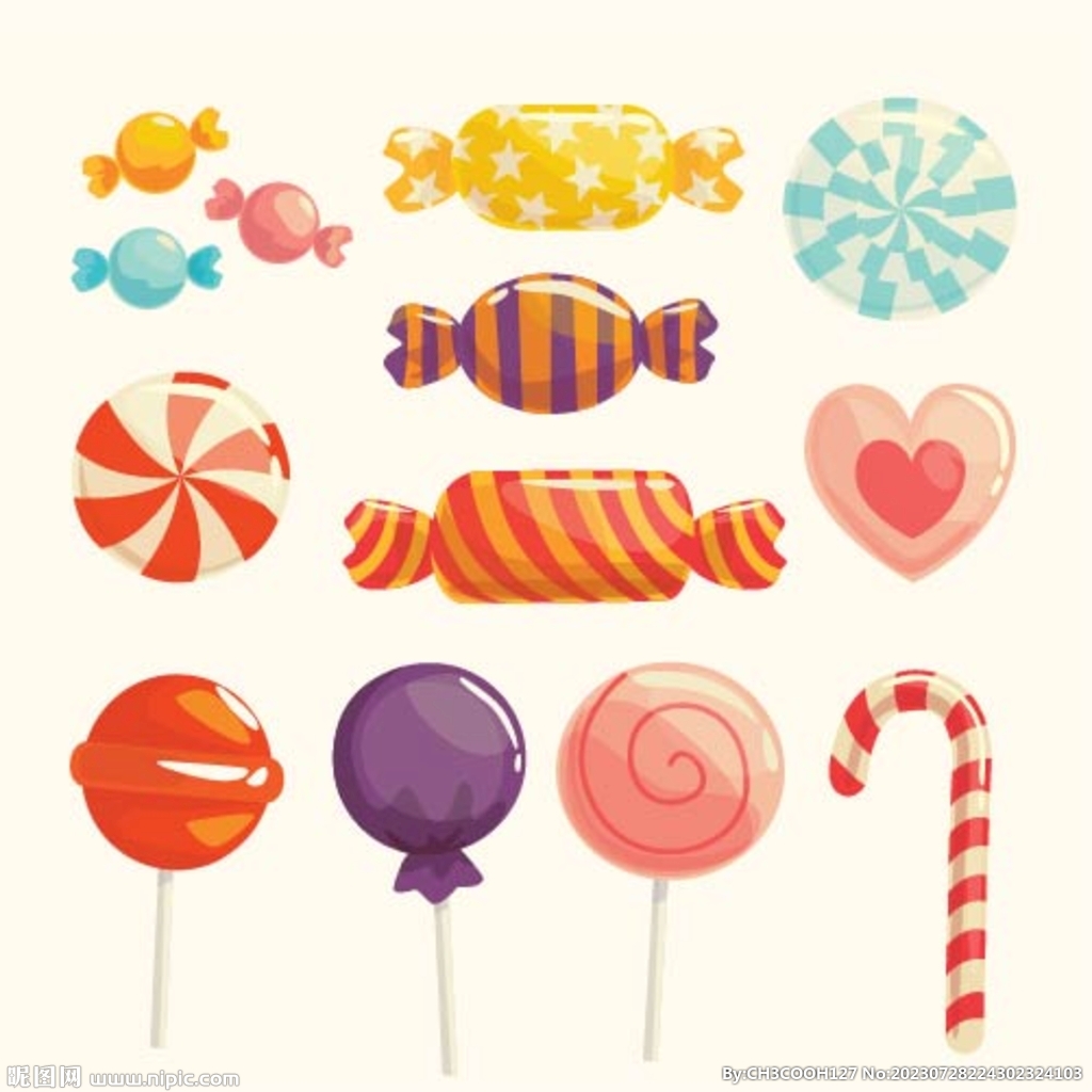 可爱的糖果和棒棒糖矢量图卡通风格插图 向量例证. 插画 包括有 设计, 对象, 图标, 焦糖, 童年, 当事人 - 170147365