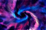 紫色宇宙星空图片素材