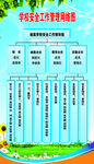学校安全工作管理网格图