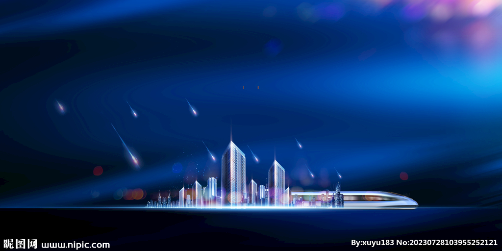 蓝色背景           