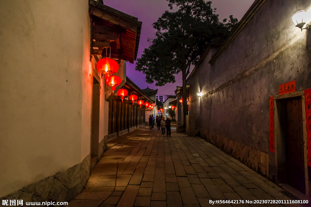 福州三坊七巷夜景