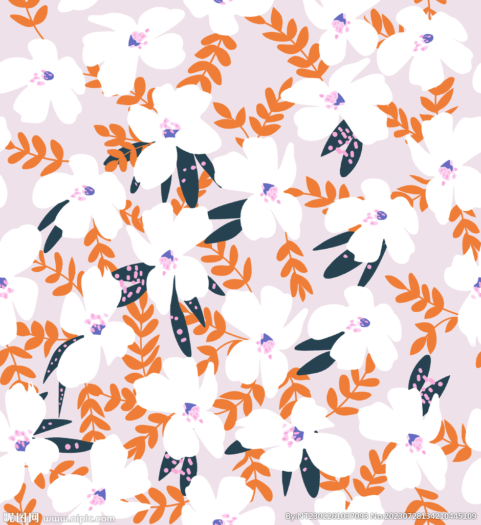 手绘花 