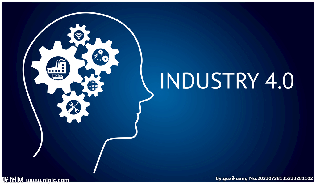 工业4.0科技背景