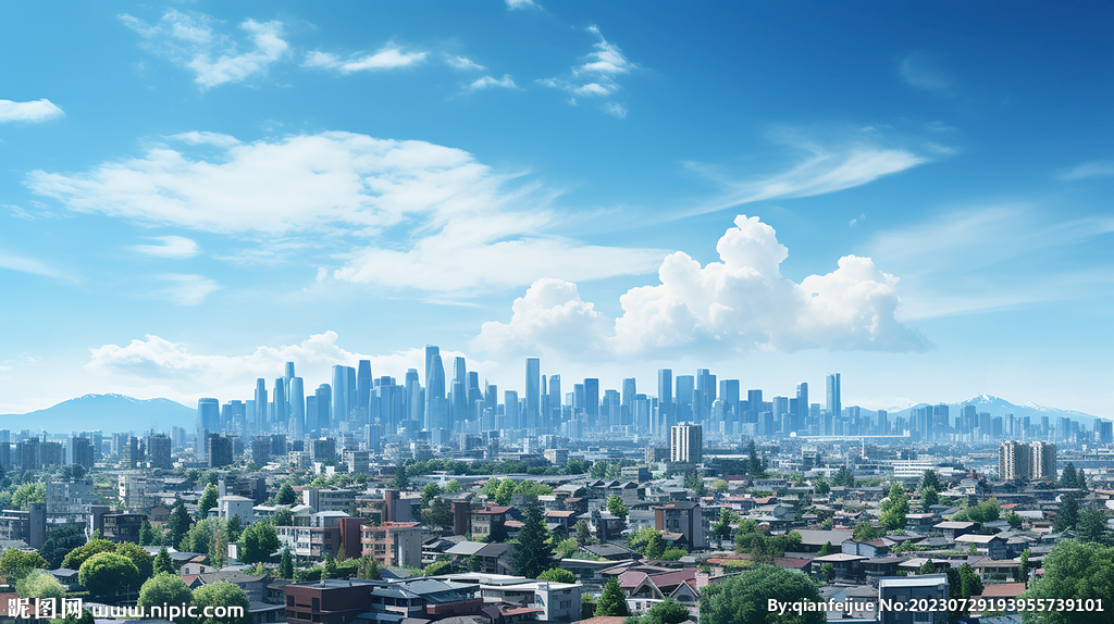 城市建筑背景
