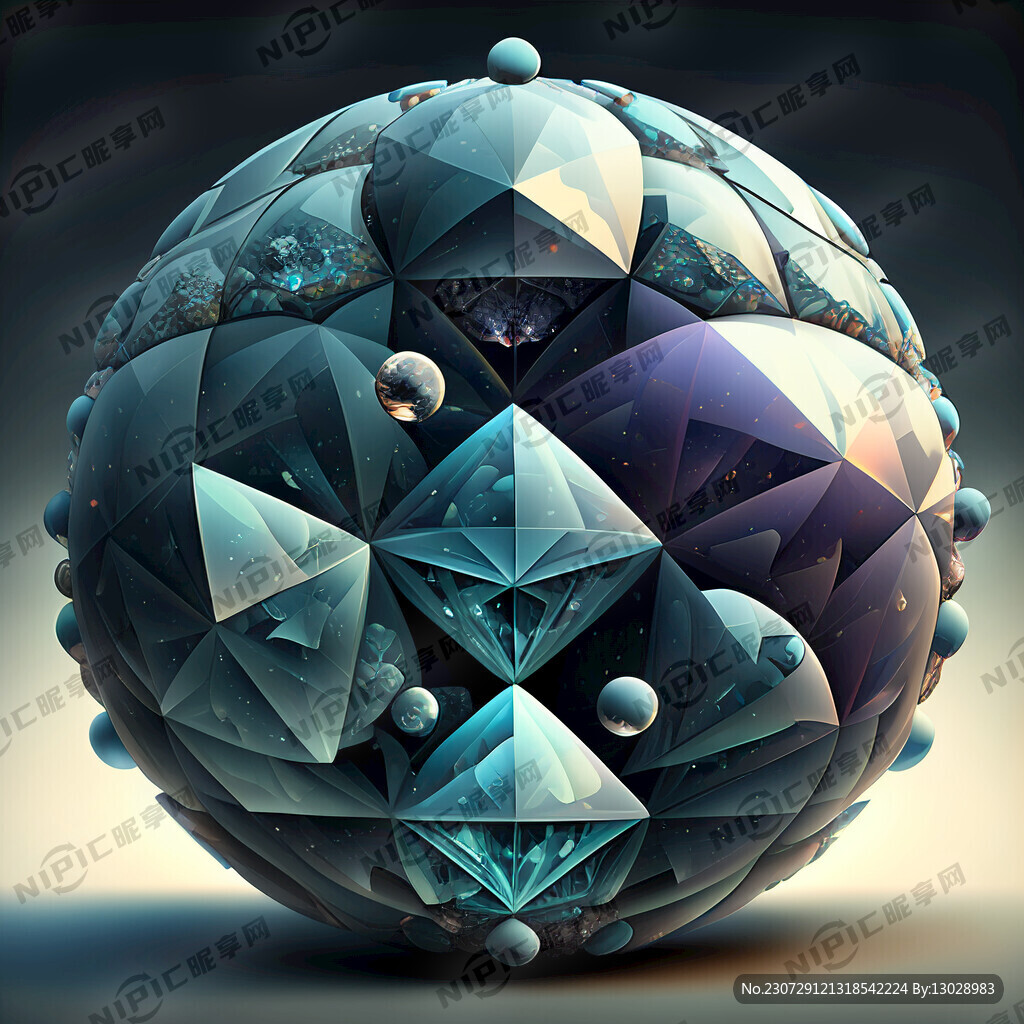 不计其数的钻石组成的行星