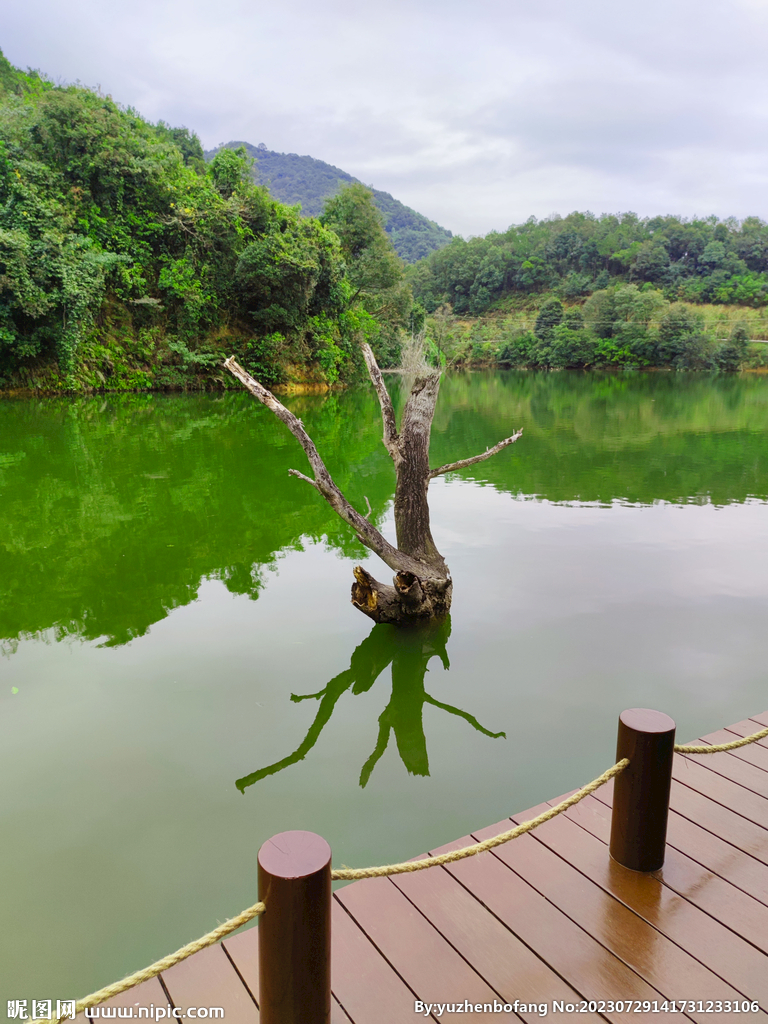 湖光山色
