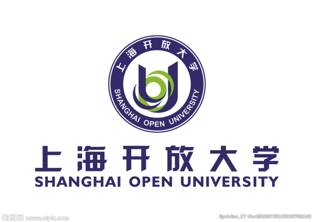 上海开放大学 LOGO 标志