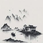 山水画