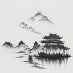 山水画