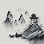 山水画