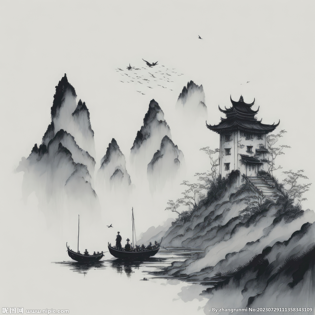 山水画