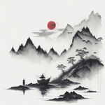 山水画
