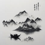 山水画