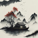 山水画